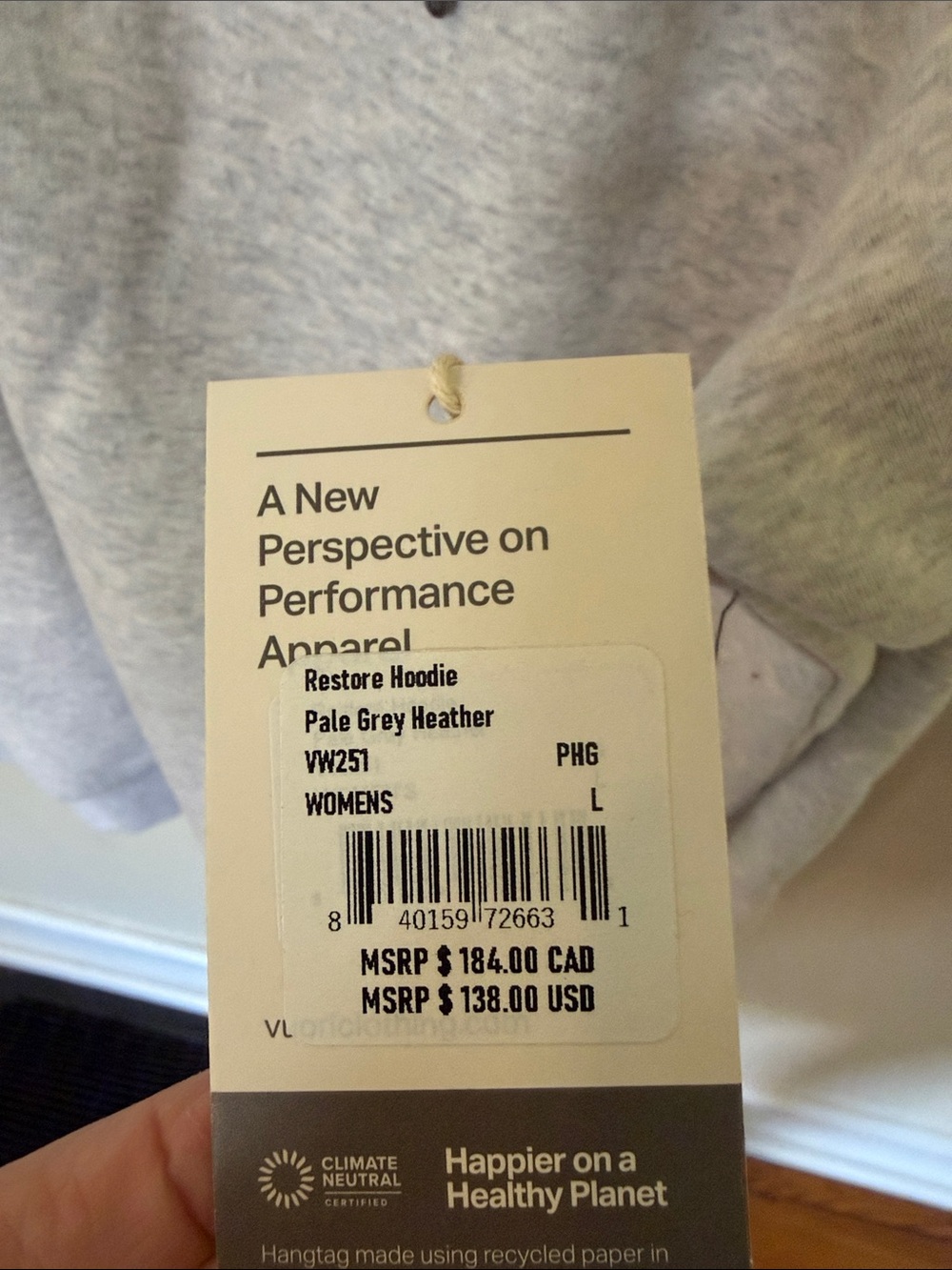 Vuori oversized restore hoodie - Picture 3 of 5